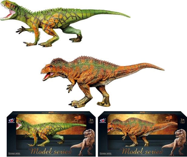 Dinosaurussenwereld – set dinosaurisfiguren, 2 soorten