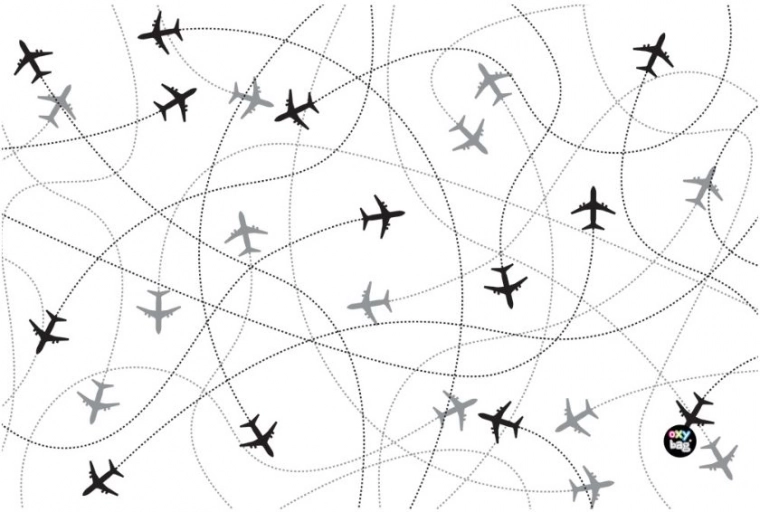 Bureau-onderlegger Planes