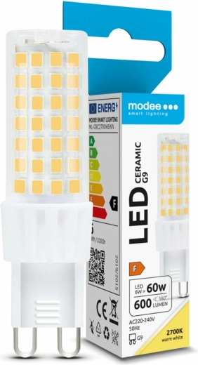 LED lamp G9 6W warm wit MODEE LIGHTING Ceramic