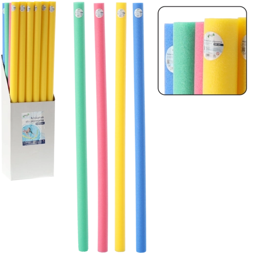 Zwemnoedel van schuim 160 cm – mix kleuren