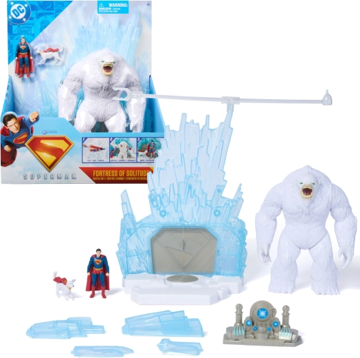DC Comics Superman speelset – Fort van Eenzaamheid met 3 figuren en accessoires