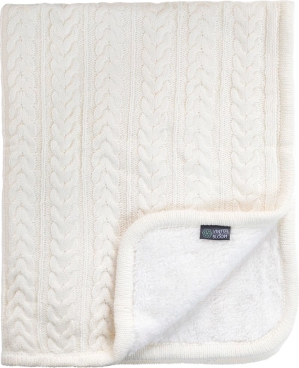 Vinter & Bloom deken cuddly ivory