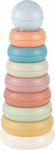 Piramide met ringen 20,7 cm