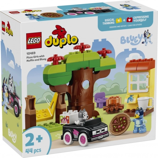 LEGO DUPLO Bluey bouwset Pizzeria met Muffin en Bluey