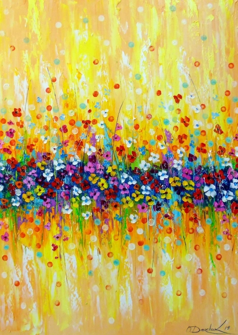 Puzzel delicate abstractie in kleuren 1000 stukjes