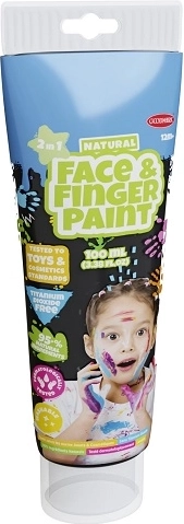 Boti Natural zwarte verf voor vingerverf en schminken 100 ml