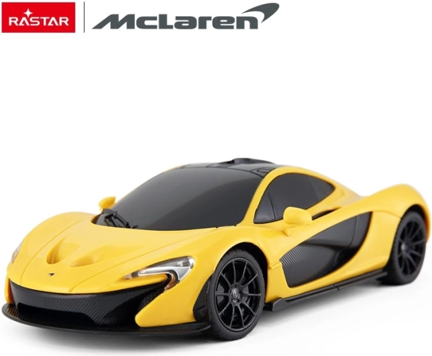 Rastar McLaren P1 RC-auto met afstandsbediening 1:24 geel - 1 stuk