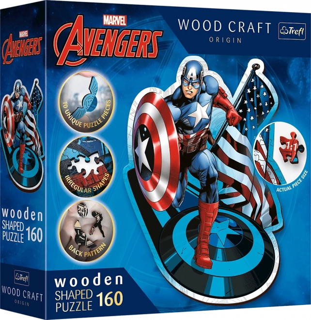 houten puzzel MARVEL Heroes 160 stukjes