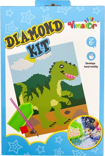 Diamantschilderen BABY Dino – creatieve set voor kinderen