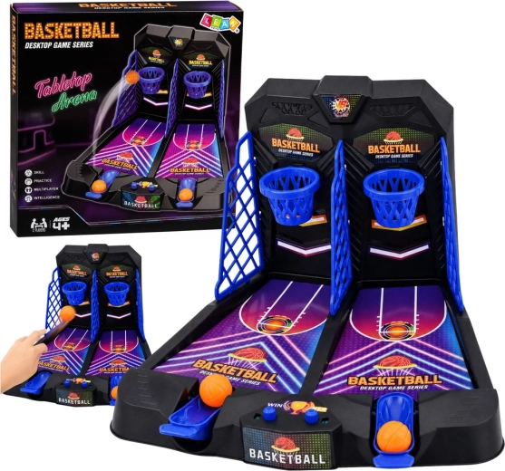 Mini tafelbasketbal – dubbel arcadespel voor 2 spelers - 1 stuk
