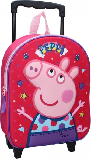 3D reisrugzak op wieltjes Peppa Pig
