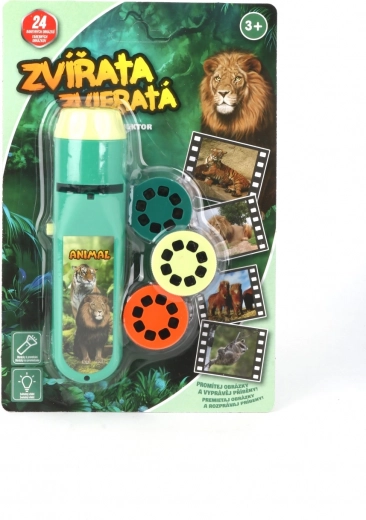 Zaklamp en projector dieren voor kinderen