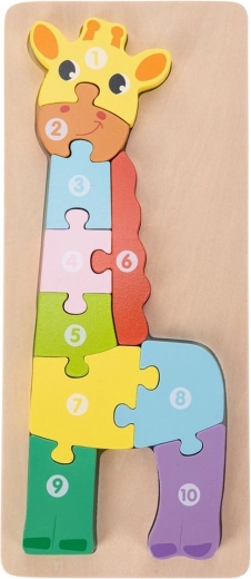 Free2Play houten puzzel giraf
