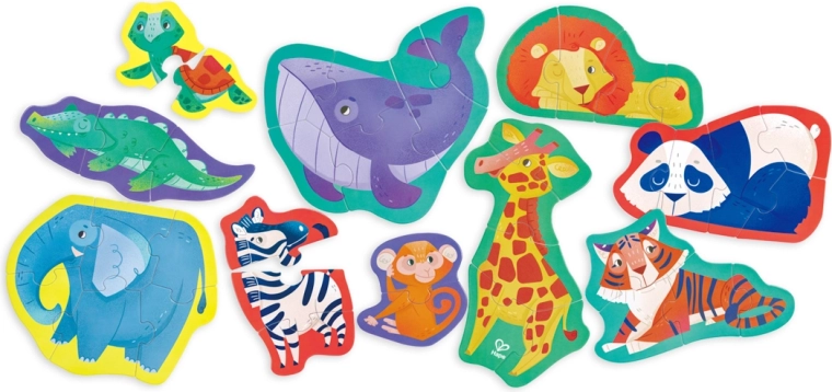 Puzzel Junglevrienden