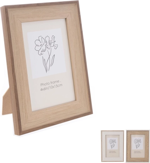 Houten fotolijst 13 × 18 cm (3 varianten)