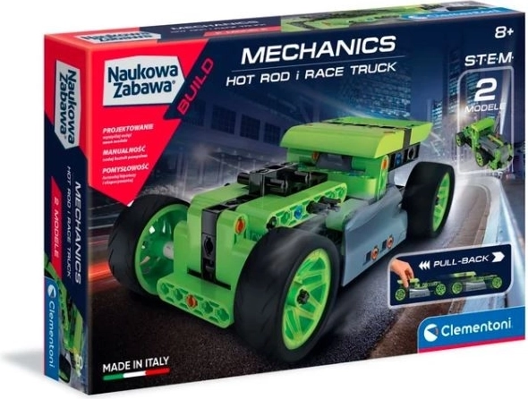 Mechanische Laboratorium Bouwset - Hot Rod en Race Truck