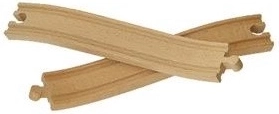 BABU treinen rails S 22,5 cm – 2 st.