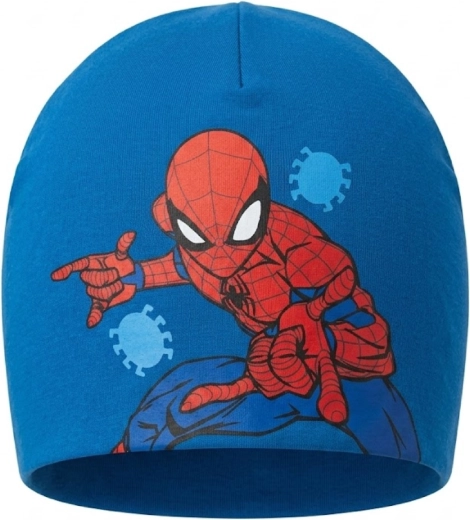 Katoenen tussenmuts Marvel Spider-Man petrolkleurig