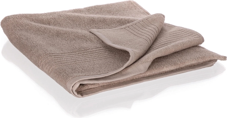 badlaken Loris 70 × 140 cm lichtbruin katoen 480 GSM