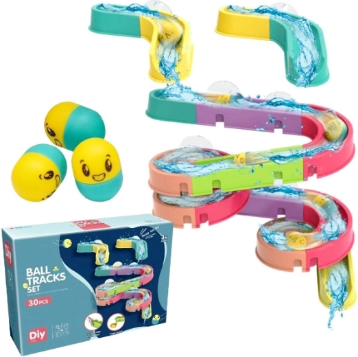 Waterrace voor in bad – set van 30 stukken