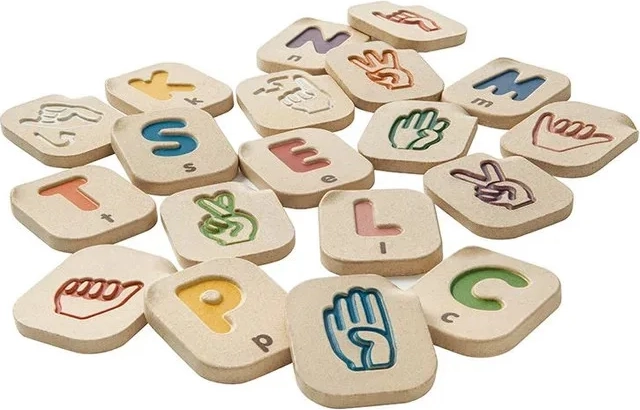 PlanToys gebarenalfabet