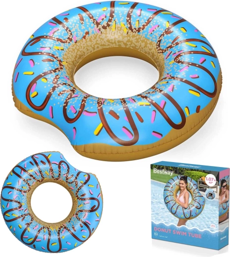 Opblaasbare donut-zwemband 107 cm BESTWAY