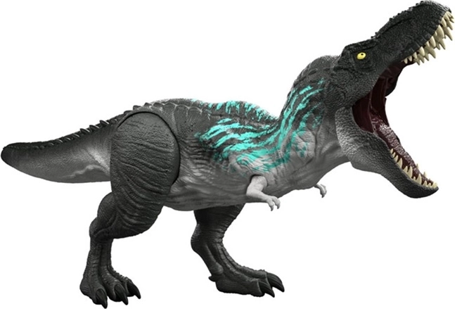 Jurassic World brullende T‑Rex met effecten