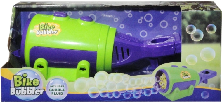bellenblaasmachine met kleurrijk design
