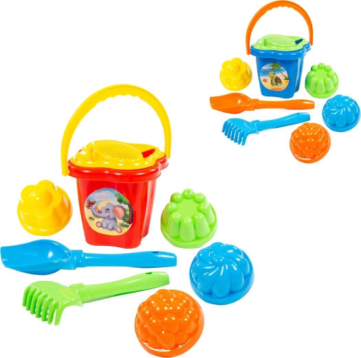 Zandset met emmer – 5 stuks