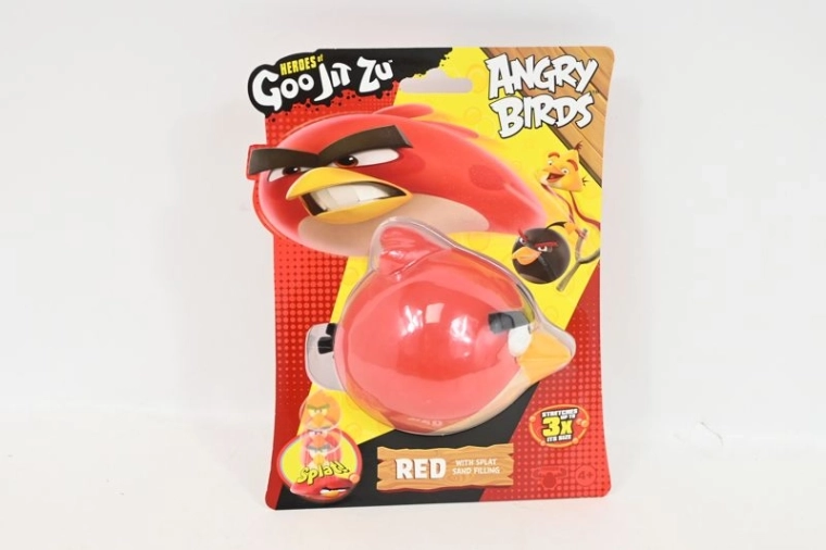 Goo Jit Zu Angry Birds Red – rekbare figuur met zandvulling