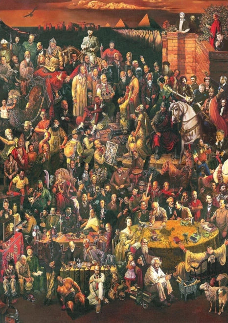 Puzzle 113 persoonlijkheden 1500 stukjes ART PUZZLE