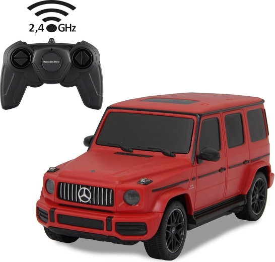 Jamara Mercedes-Benz AMG G 63 RC auto 1:24 2,4 GHz rood - 1 stuk