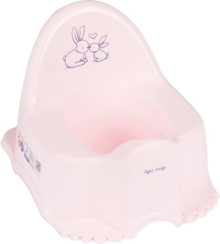 Muzikaal kinderpotje Bunny roze