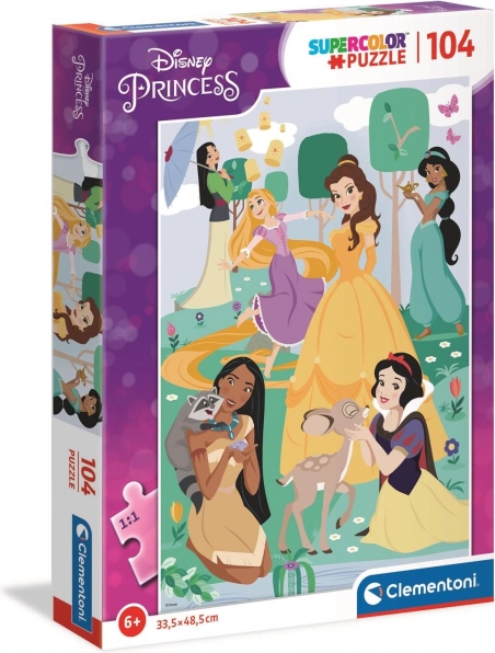 Puzzel CLEMENTONI Disney prinsessen 104 stukjes