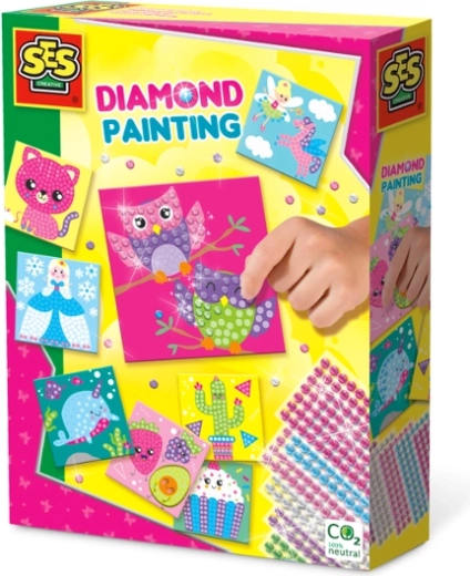 SES Creative diamant-mozaïek voor kinderen