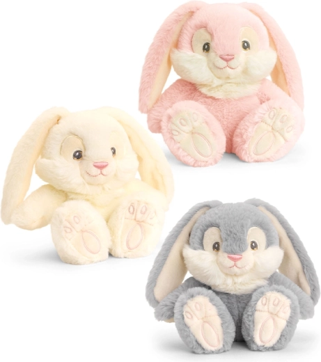 Pluchen konijntje met patch 22 cm KEEL TOYS (3 soorten)