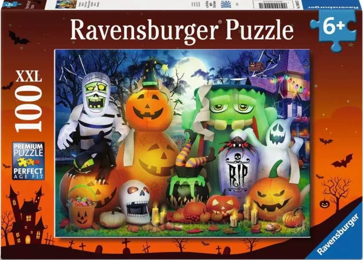 Ravensburger puzzel Halloweenplezier XXL 100 stukjes