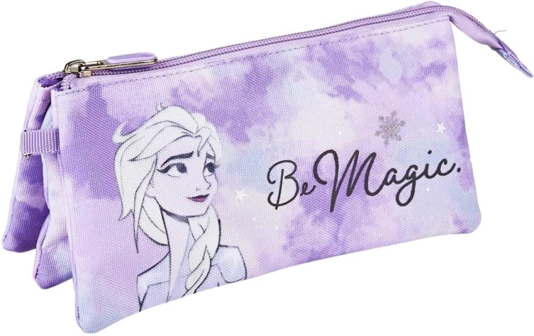 Driekamer-etui-penaal Frozen - 1 stuk