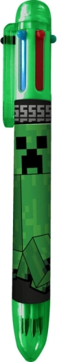 Balpen Minecraft met 6 kleuren