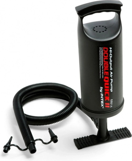 Handmatige zuigerpomp voor matrassen en opblaasartikelen INTEX Double Quick II