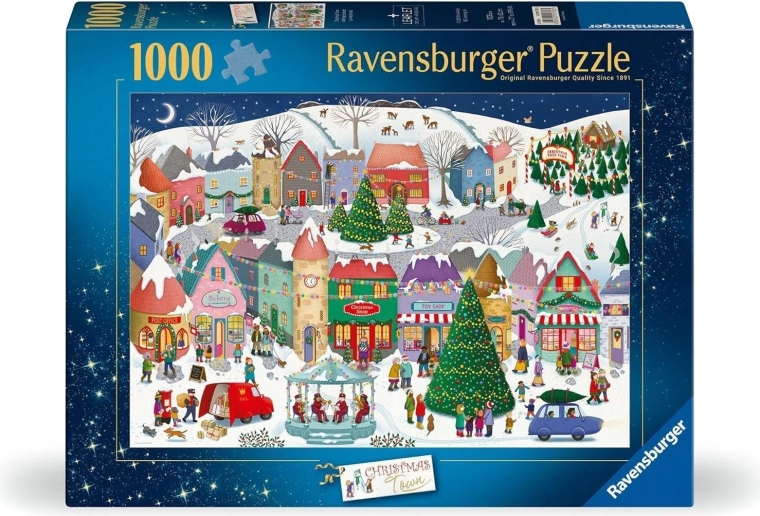 Ravensburger puzzel Kerststad 1000 stukjes