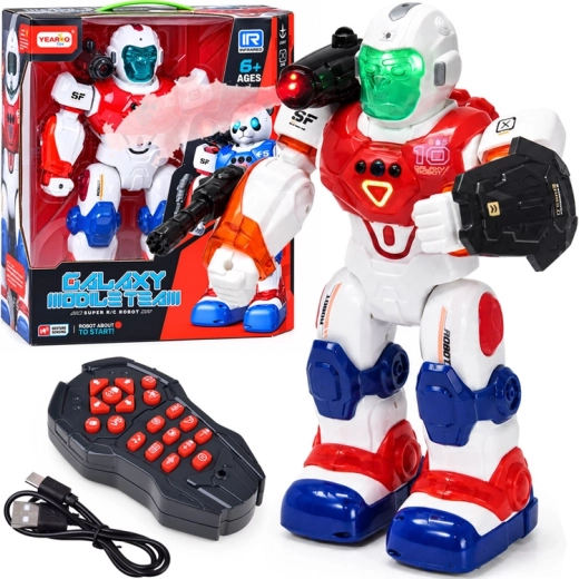 Interactieve robot Galaxy Mobile Team Gorilla met afstandsbediening en gebarenbesturing