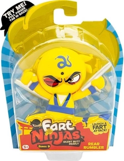 Fart Ninjas-figuur met geluid Rear Rumbler