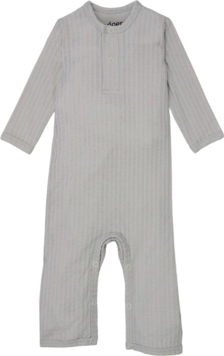 Lodger kinderoverall Jumper seersucker steel maat 68
