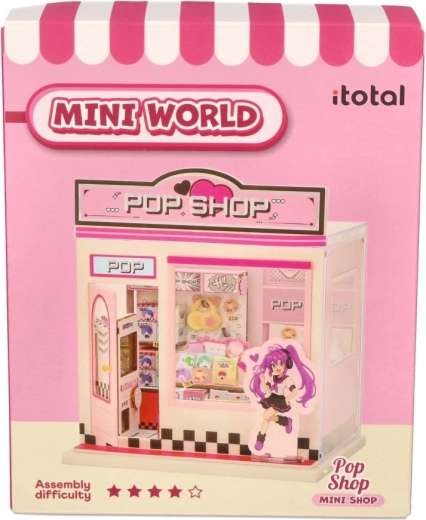 i-Total DIY mini-diorama Mini World Shop pop