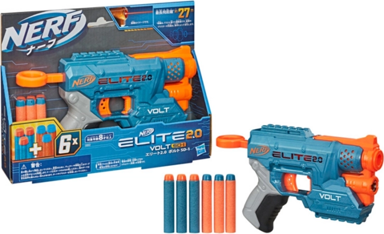 Nerf Elite 2.0 Volt SD-1 pistool met lasergerichte viziering