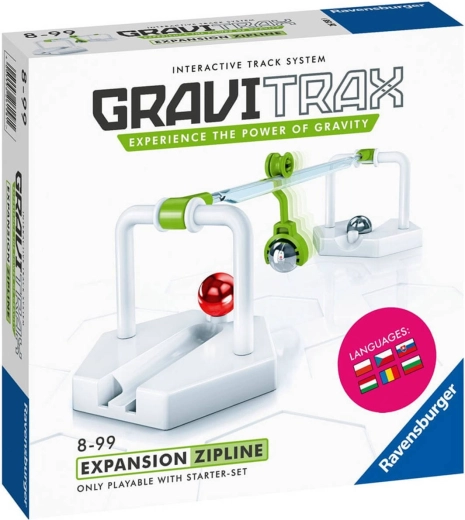 Ravensburger GraviTrax kabelbaan 2.0 – uitbreidingsonderdeel voor de knikkerbaan