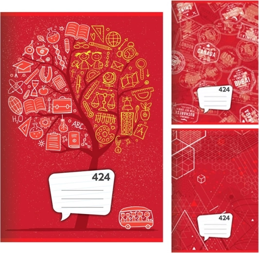 schrift A4 gelijnd 20 vellen