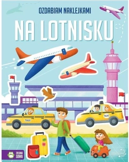 Versier met stickers: Op de luchthaven