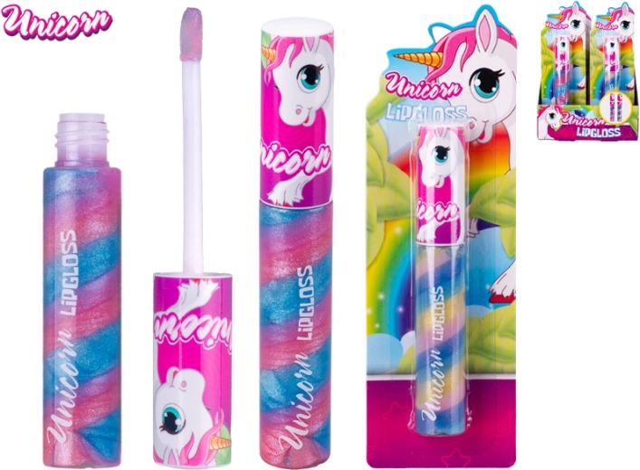 Unicorn kinder lipgloss met draaimechanisme
